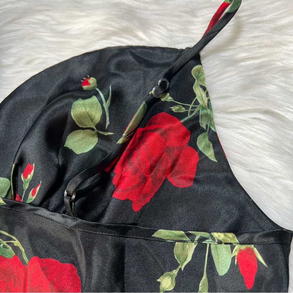 Vintage Floral Maxi Slip‎ Dress - Picture 8 of 12